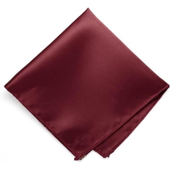 Solid Color Pocket Squares for Men for Suits and Perfect for Wedding Parties - Picture 1 of 4
